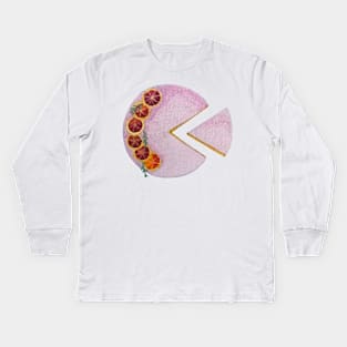 grapefruit cake Kids Long Sleeve T-Shirt